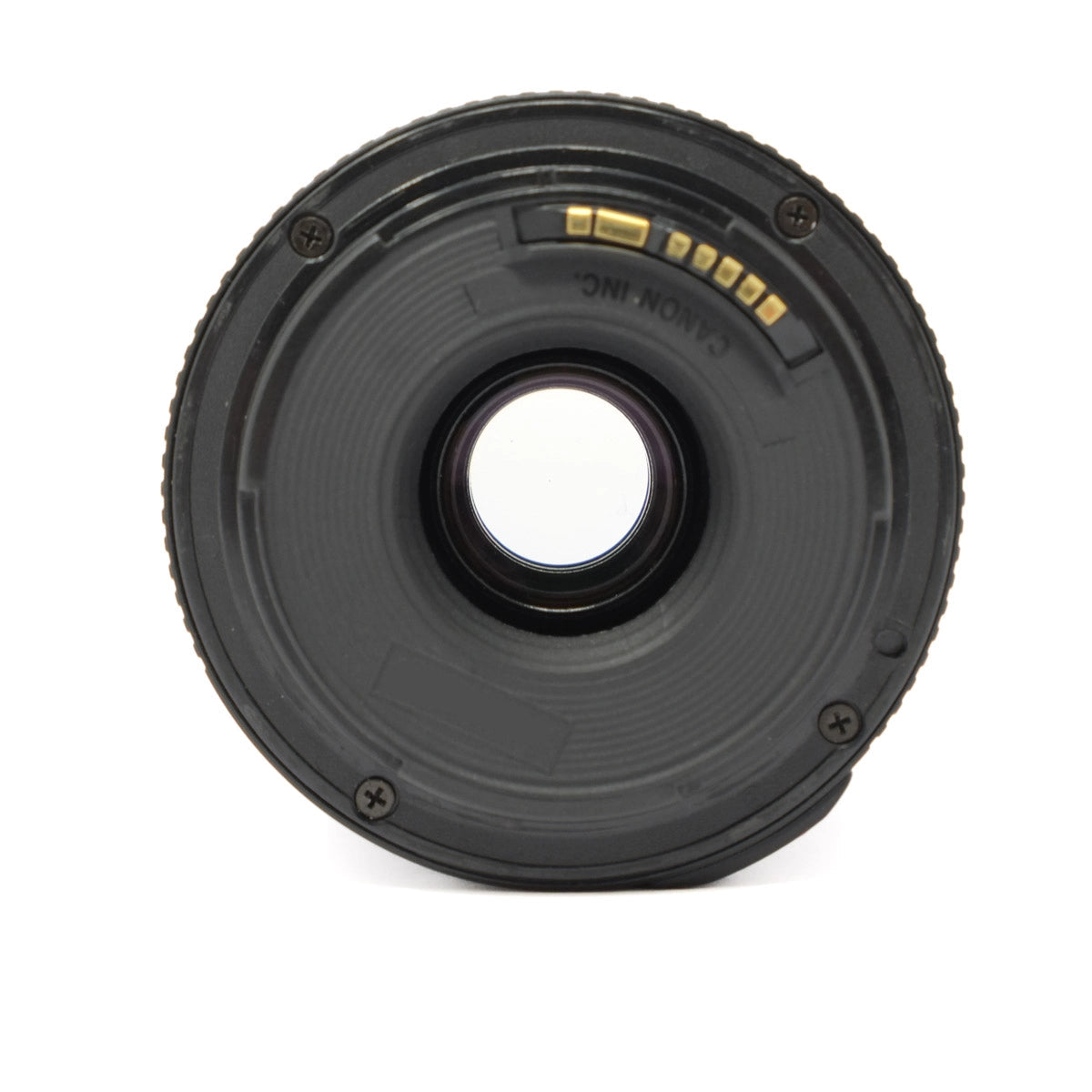 Camera lens on a white background