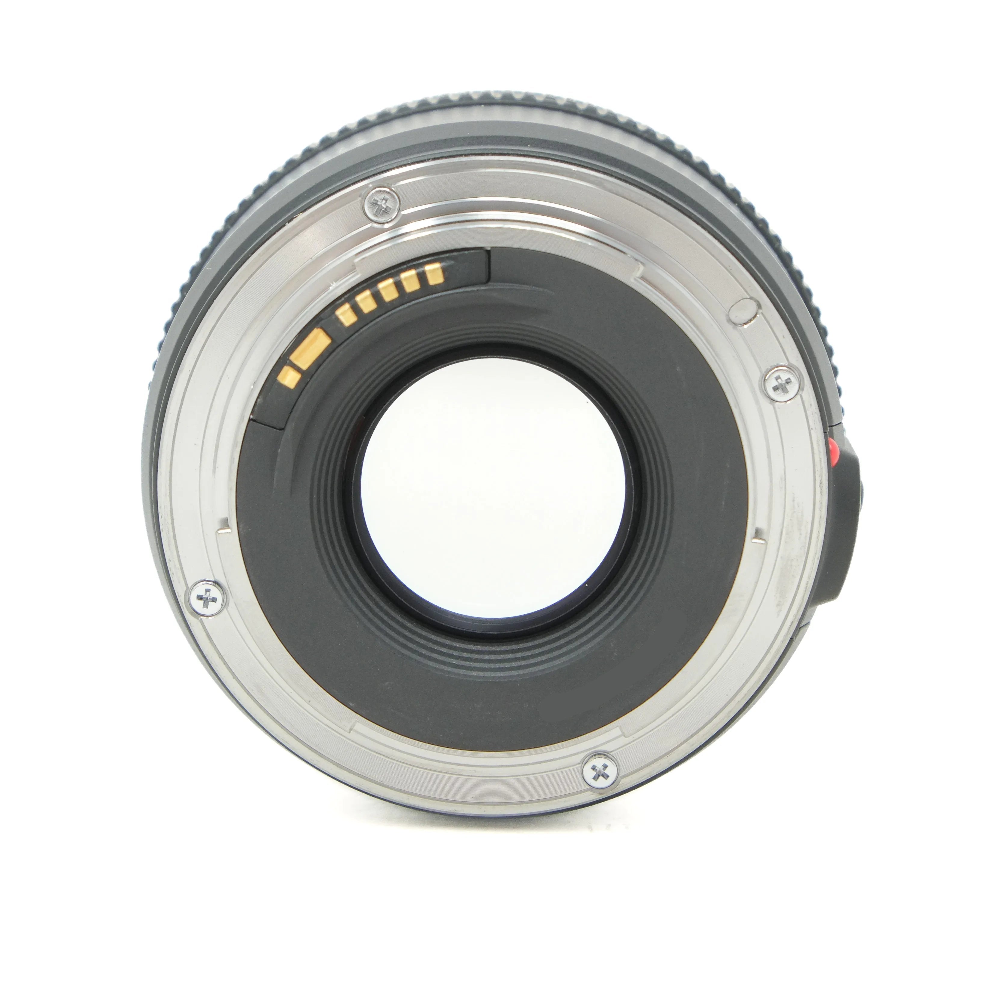 Camera lens on a white background