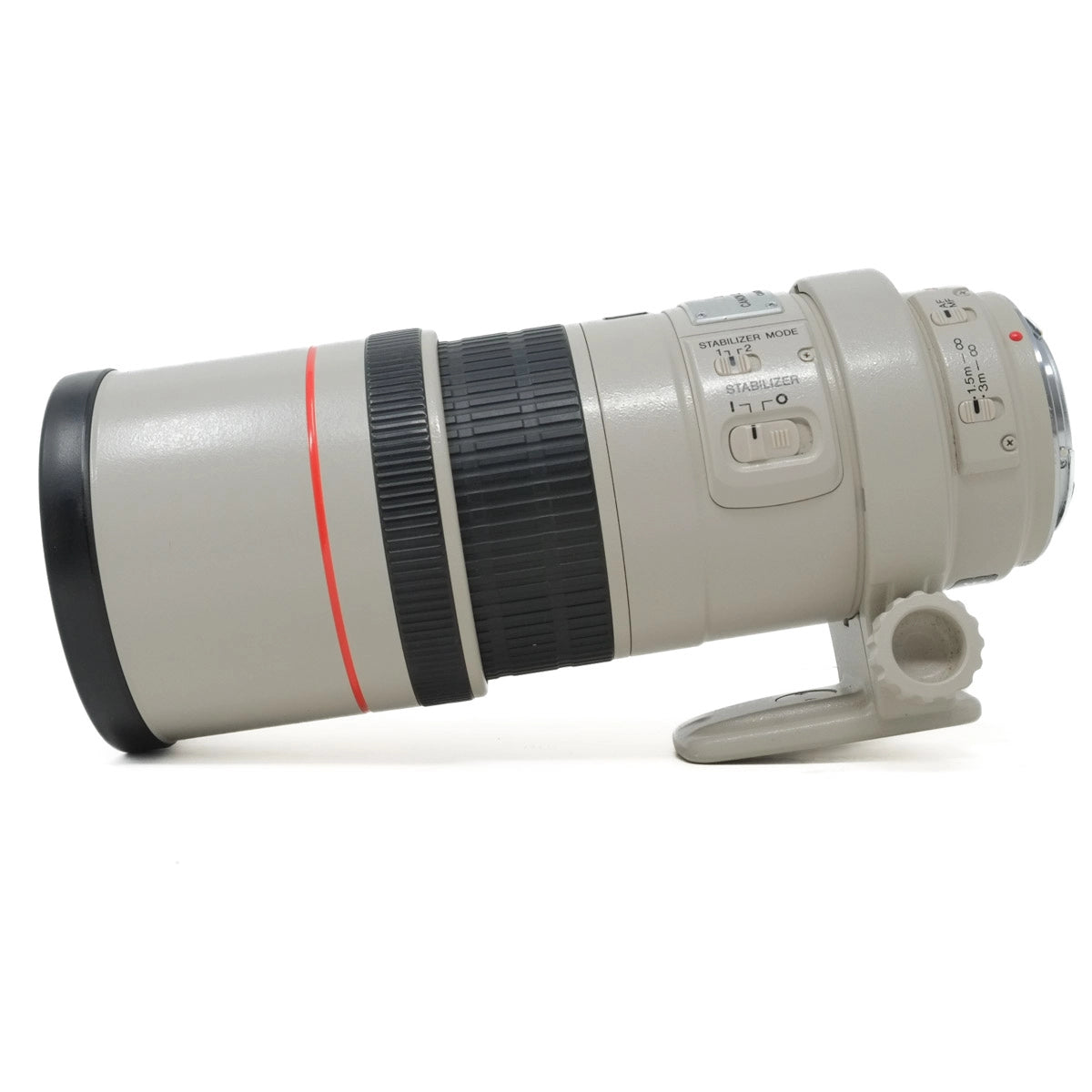 Camera lens on a white background