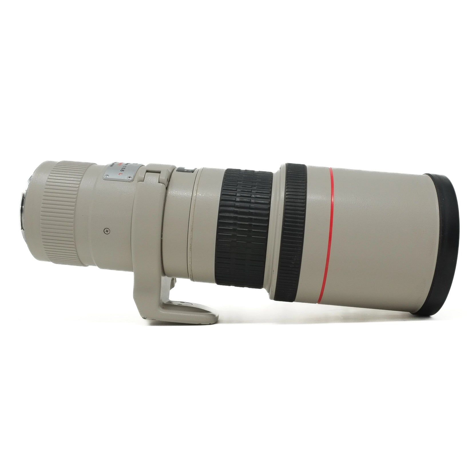 Camera lens on a white background