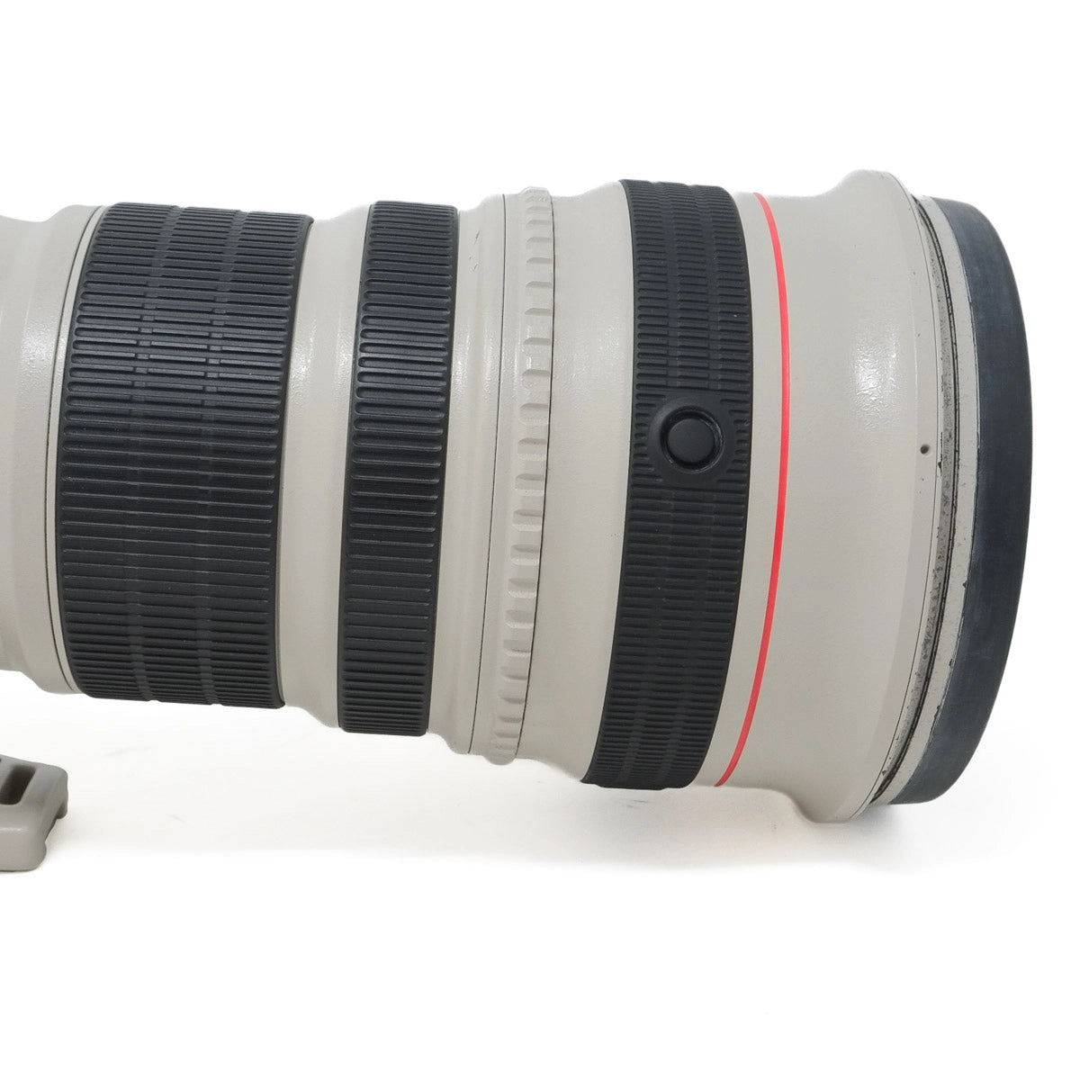 Used Canon EF 500mm F4 L IS lens in EF Mount - front angle 