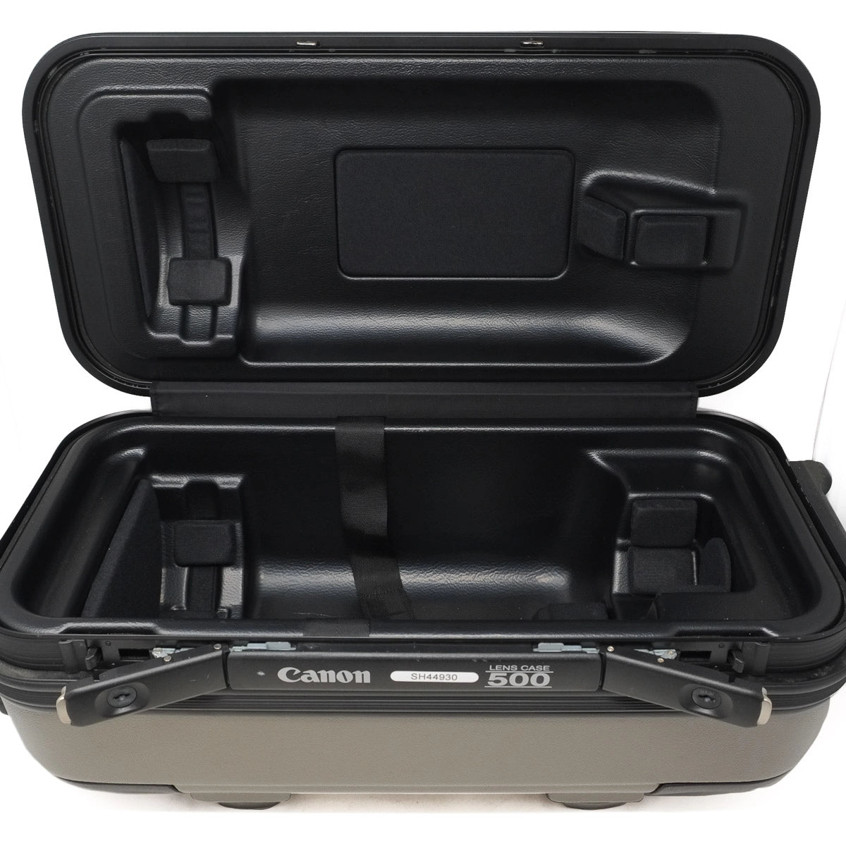 Black and gray protective case with Canon branding on a white background