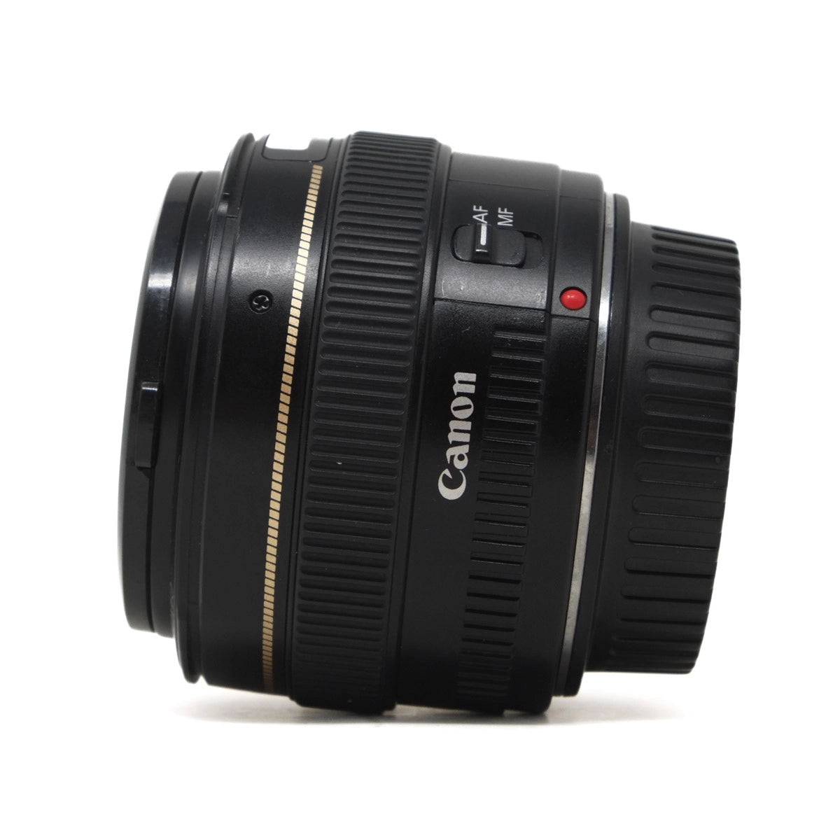 Used Canon EF 50mm F1.4 Lens - Side angle 