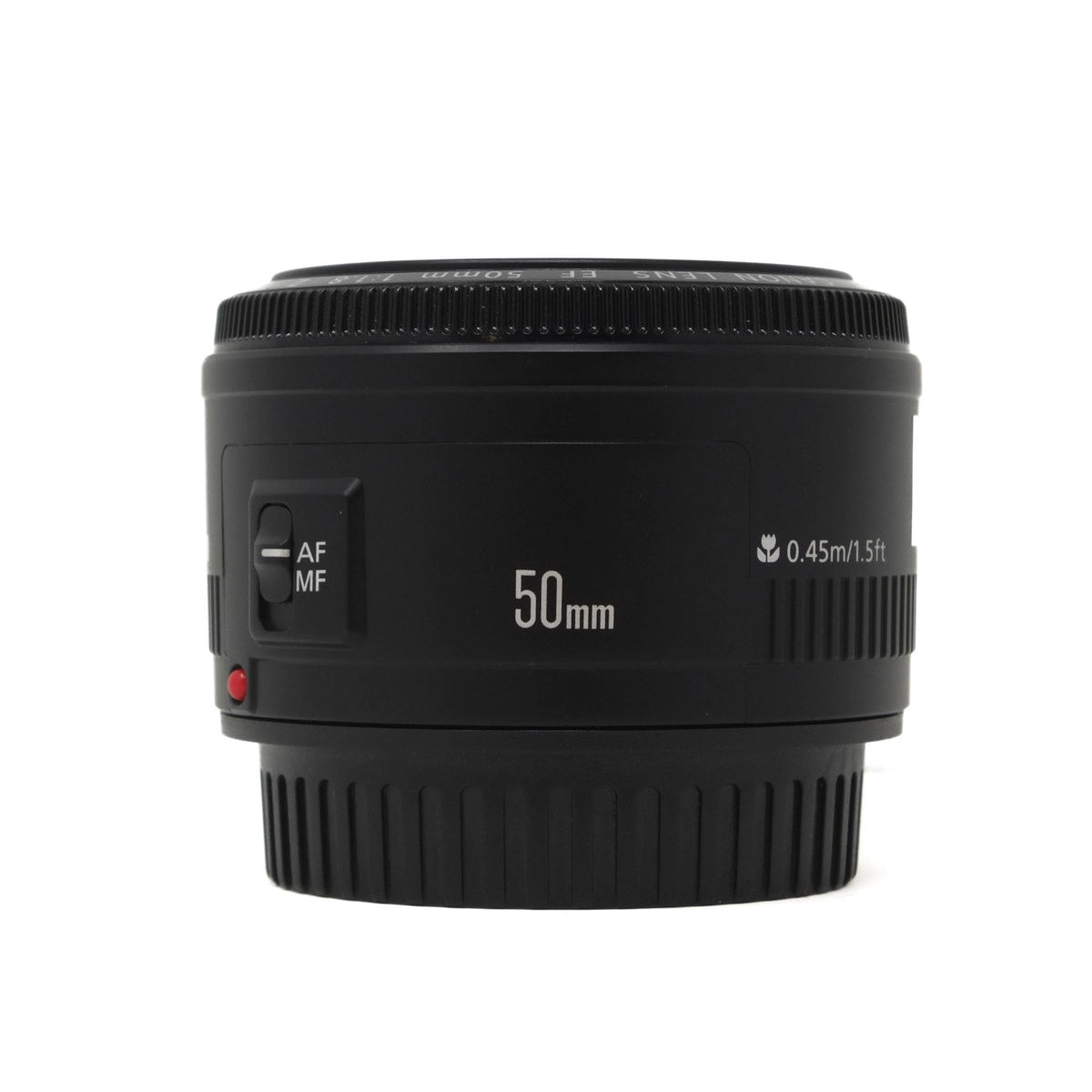 Used Canon EF 50mm F1.8 II Lens - Front angle 