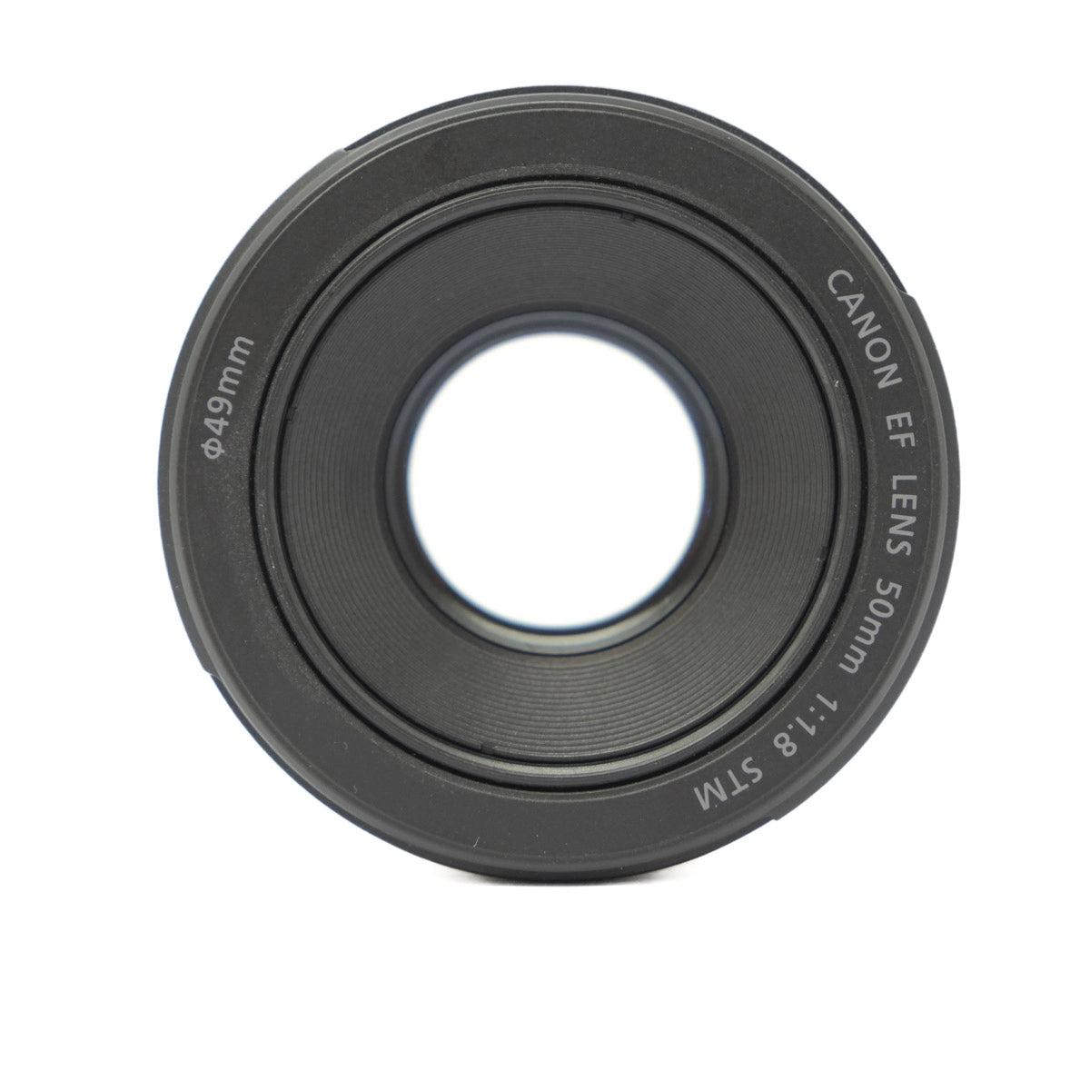 Canon camera lens on a white background