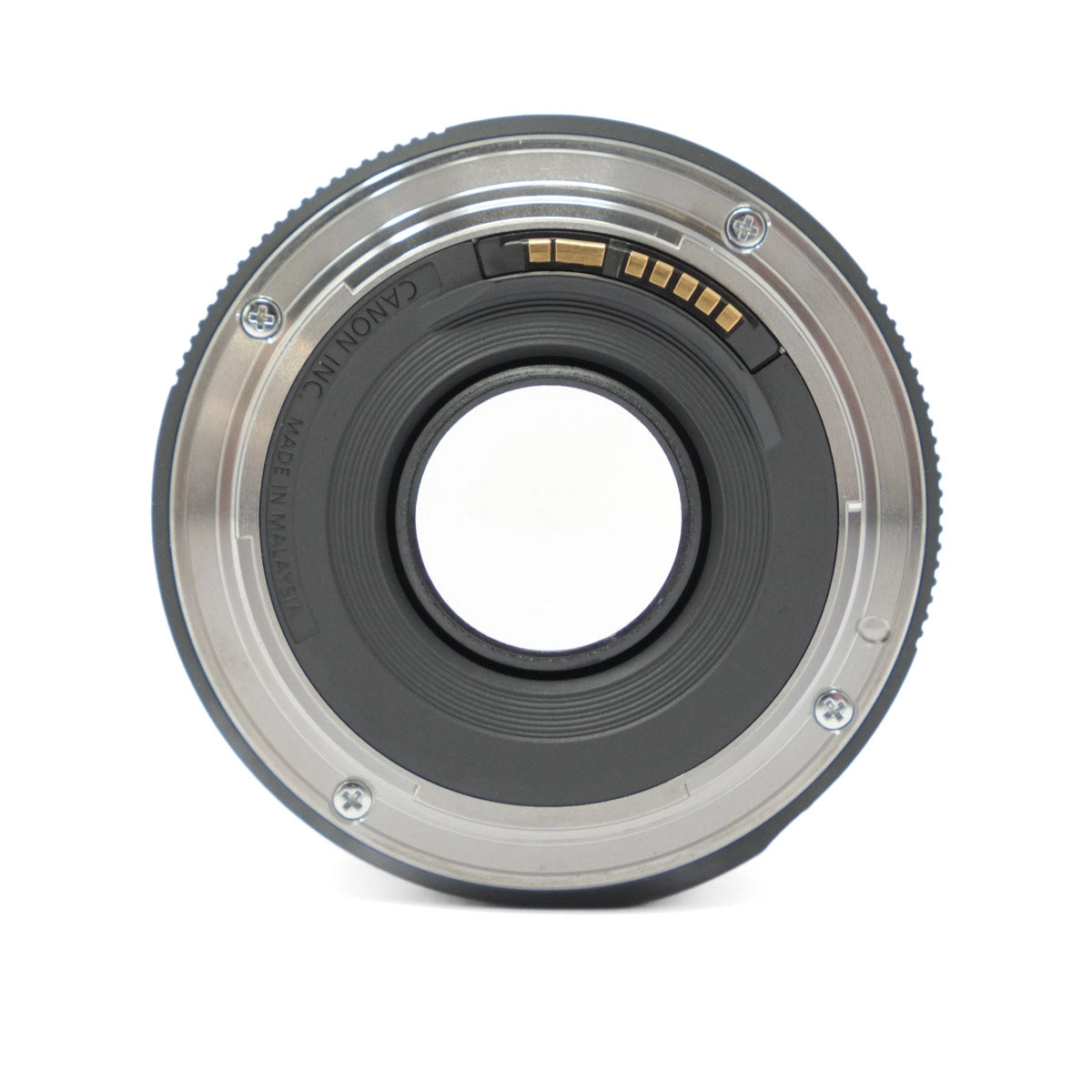 Camera lens on a white background