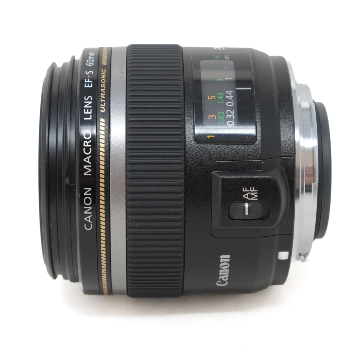 Canon camera lens on a white background