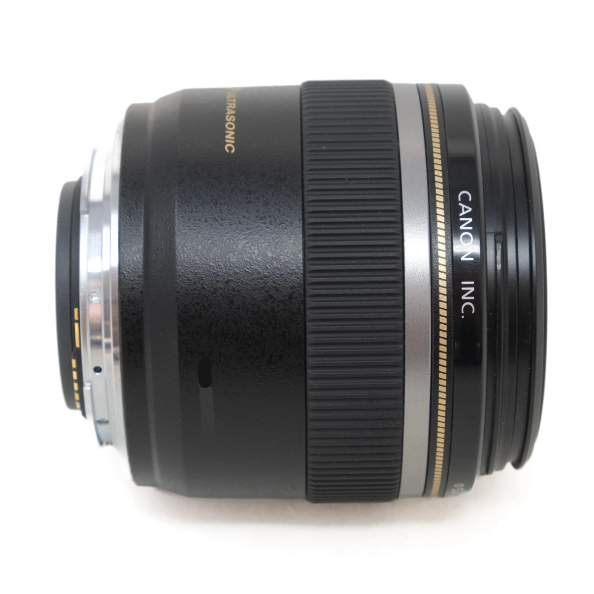 Canon camera lens on a white background