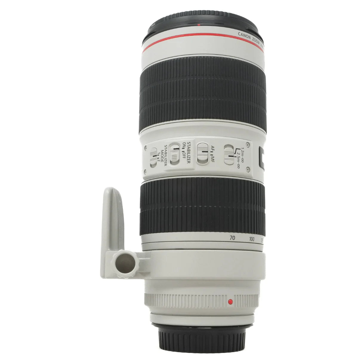 Used Canon EF 70-200mm F2.8 L IS III USM Lens - side angle 
