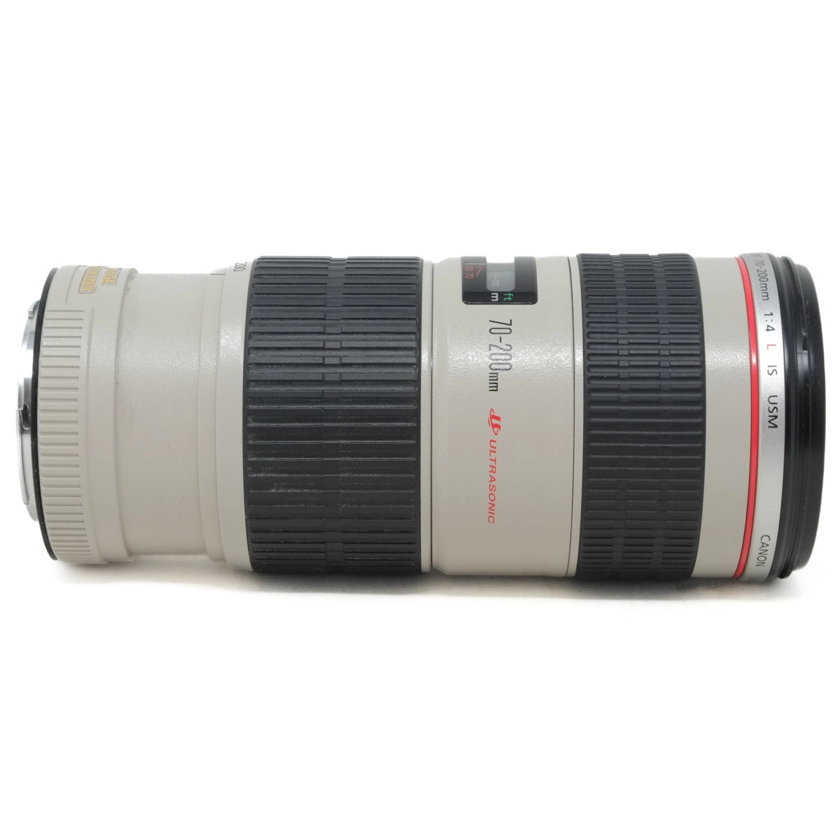 Canon camera lens on a white background