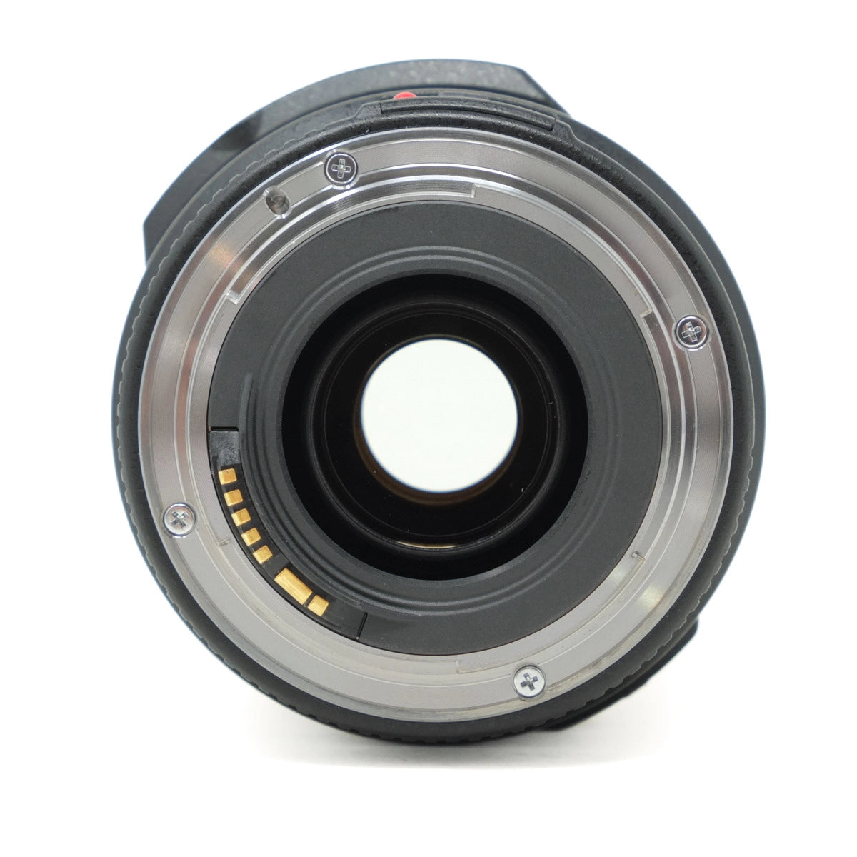 Camera lens on a white background