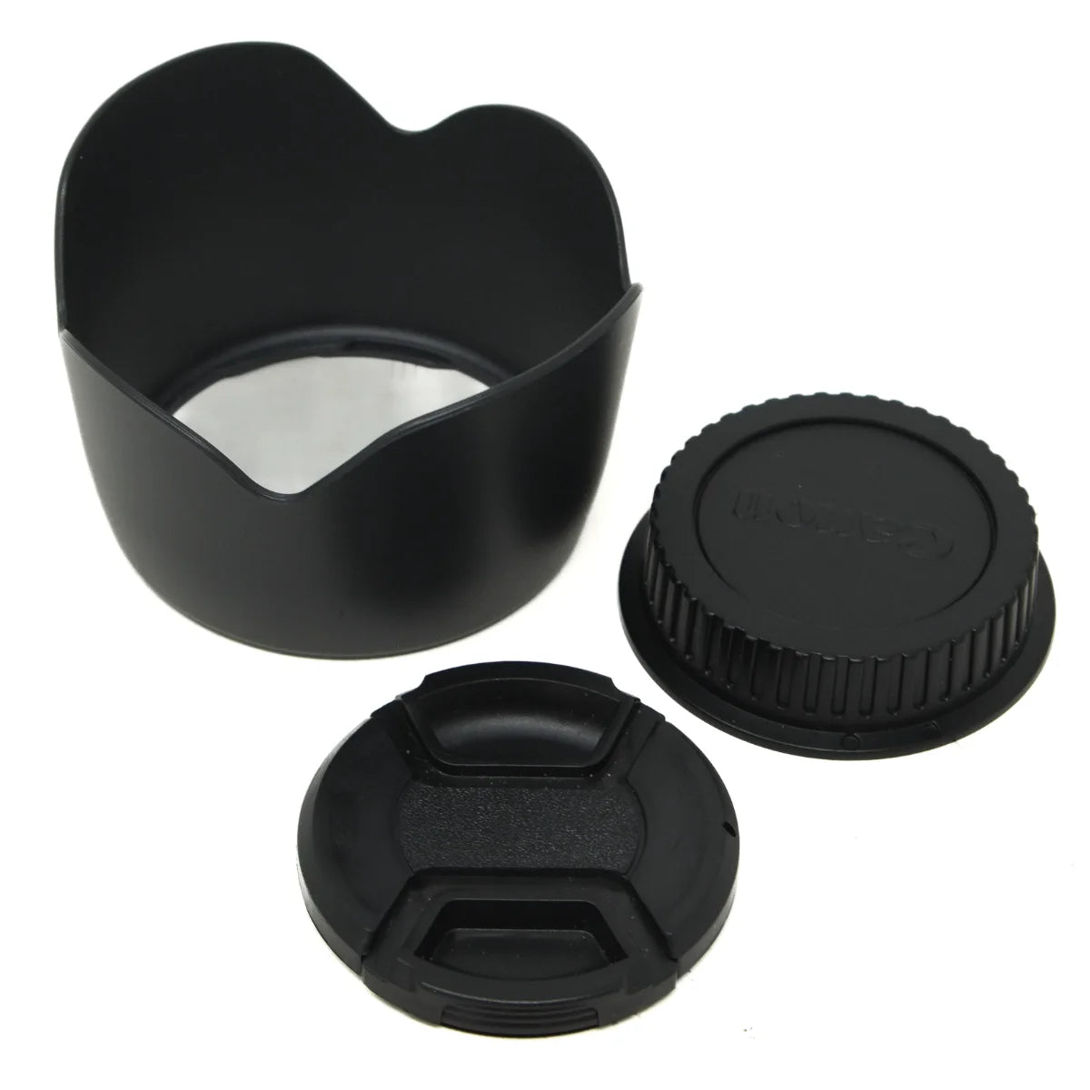Used Canon EF 75-300mm F4-5.6 III lens - lens hood and caps 