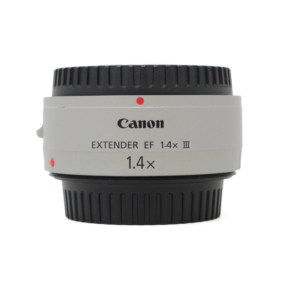 Canon Extender EF 1.4x III lens on a white background