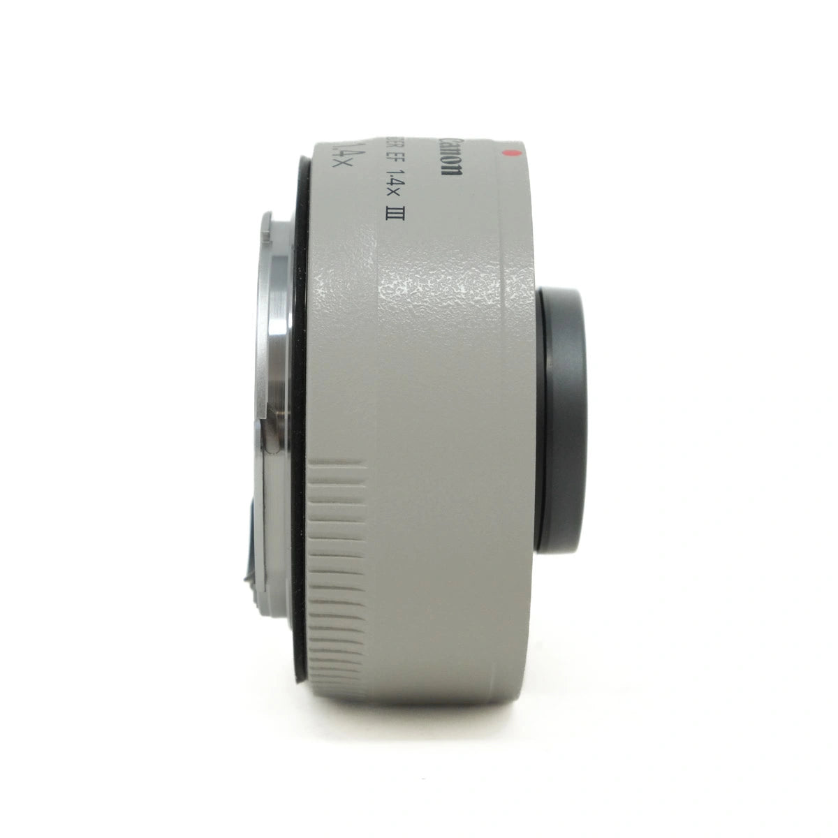 Camera lens extender on a white background