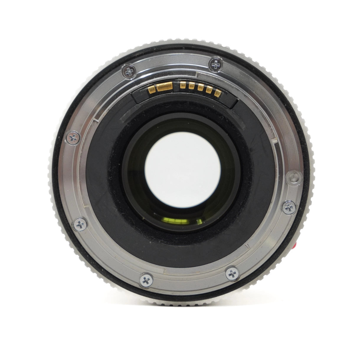 Camera lens extender on a white background