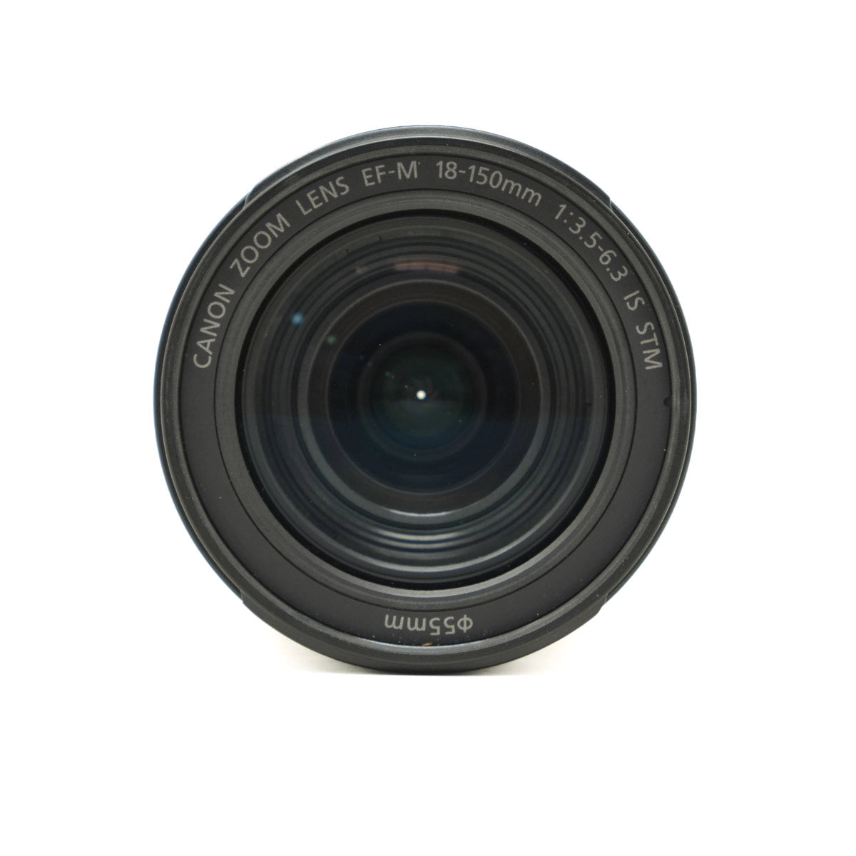 Canon camera lens on a white background