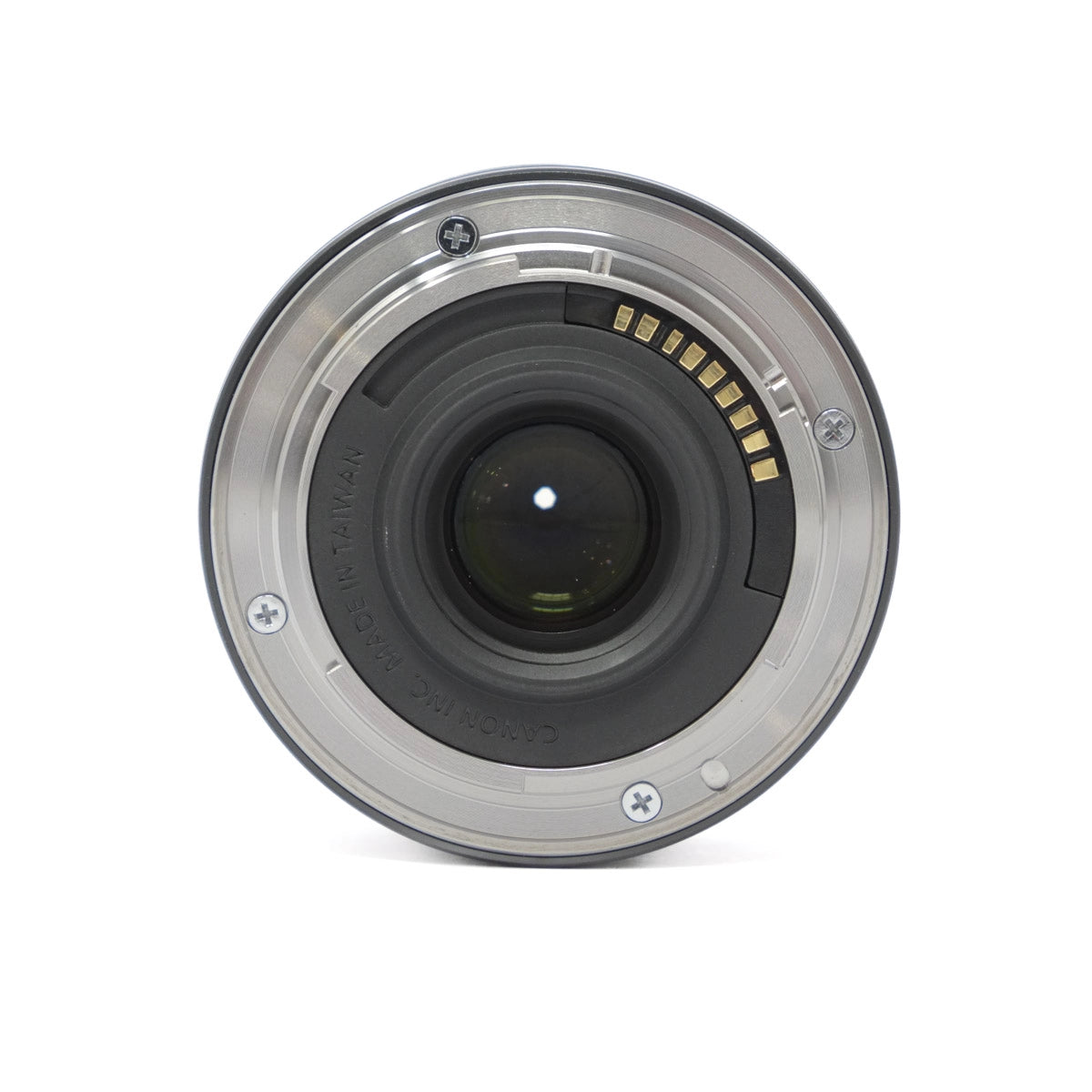 Camera lens on a white background