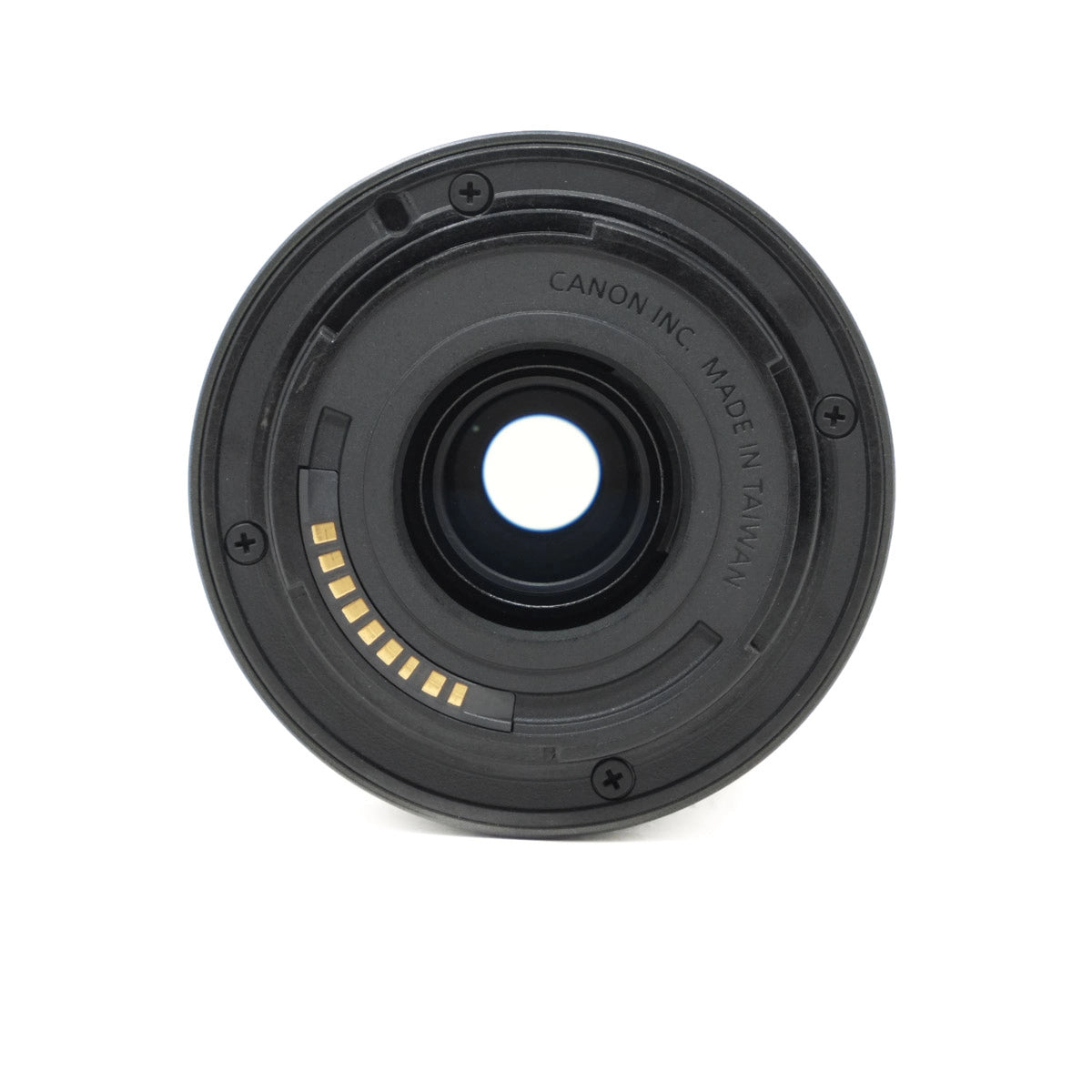 Canon camera lens on a white background