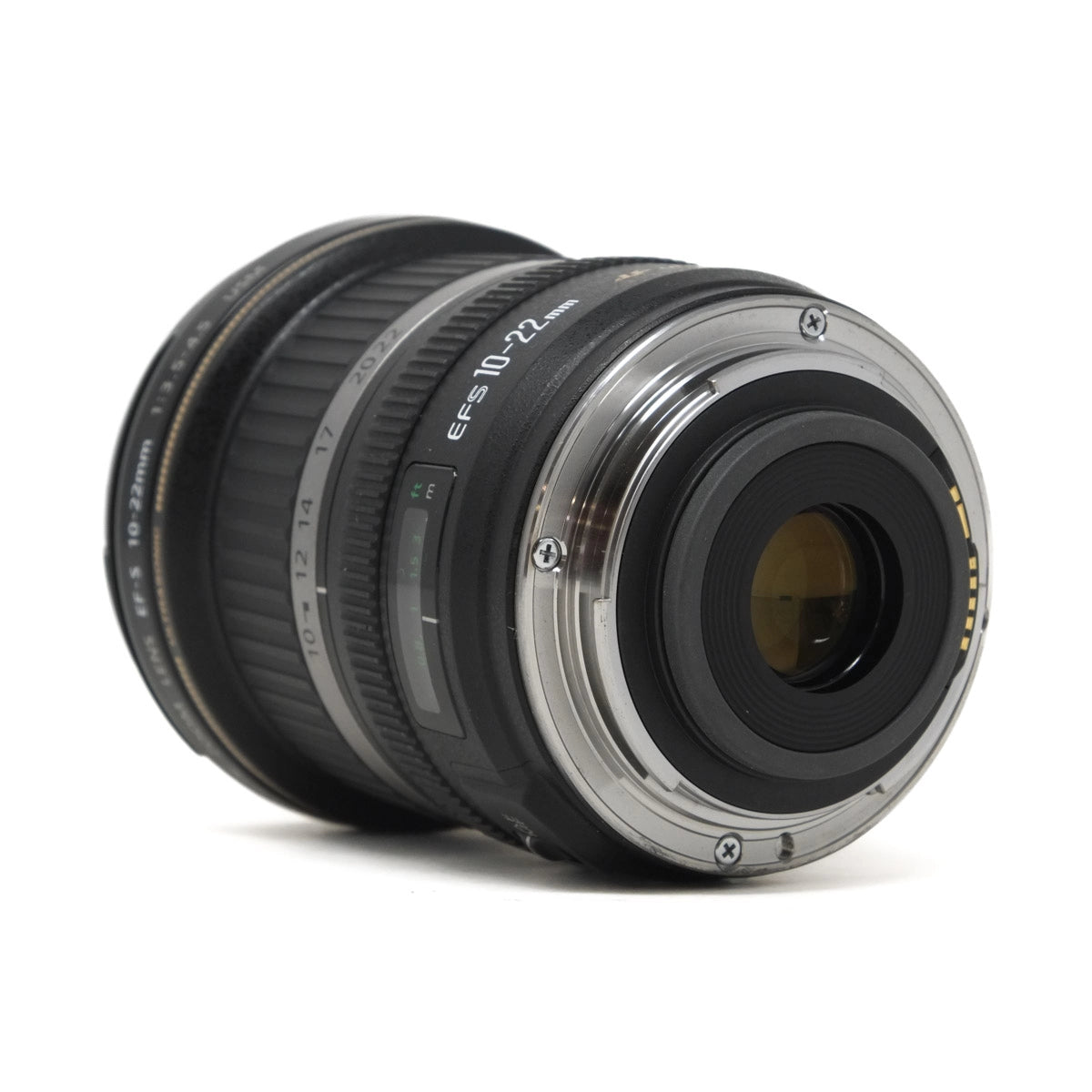 Used Canon EF-S 10-22mm F3.5-4.5 - Bottom angle 