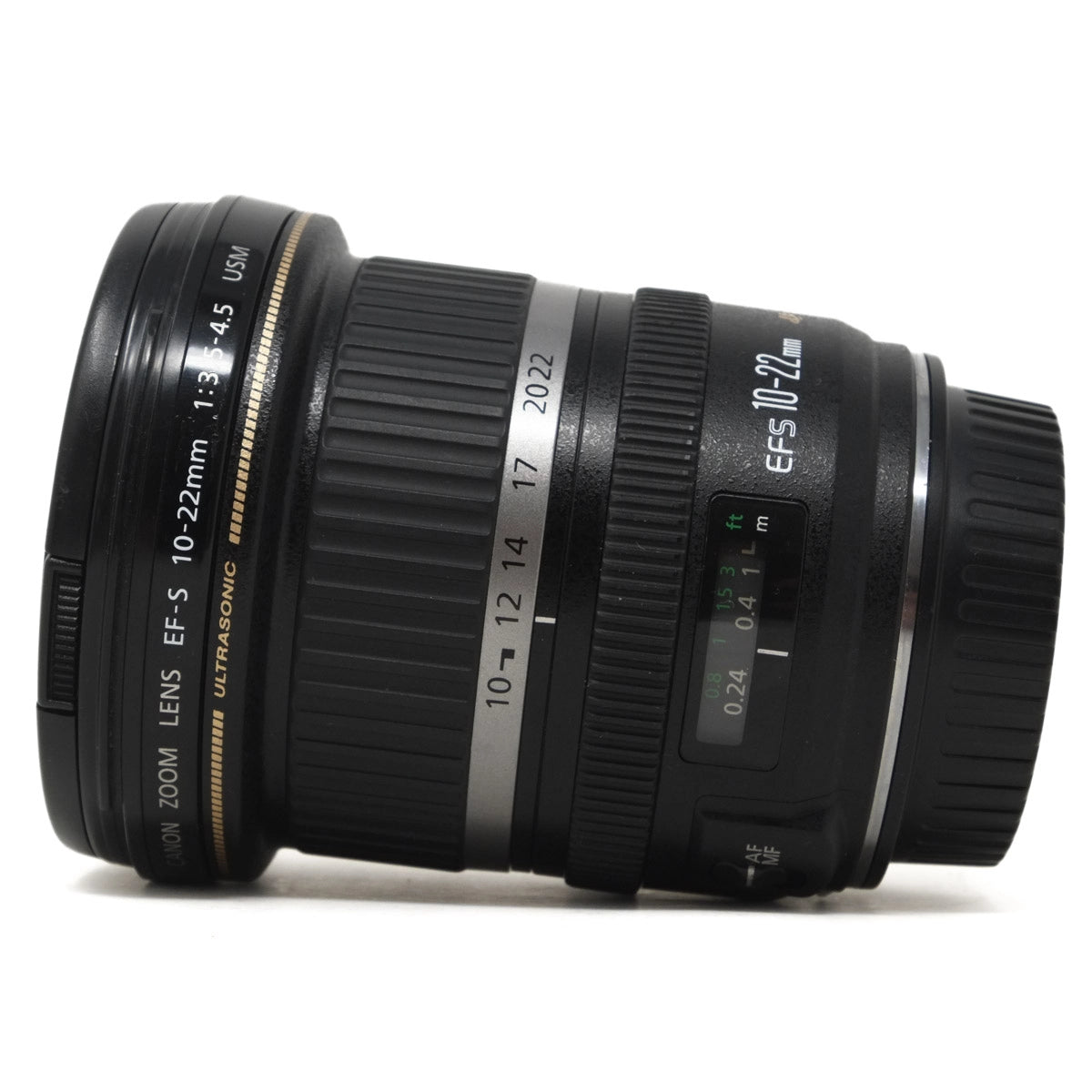 Used Canon EF-S 10-22mm F3.5-4.5 - Side angle 