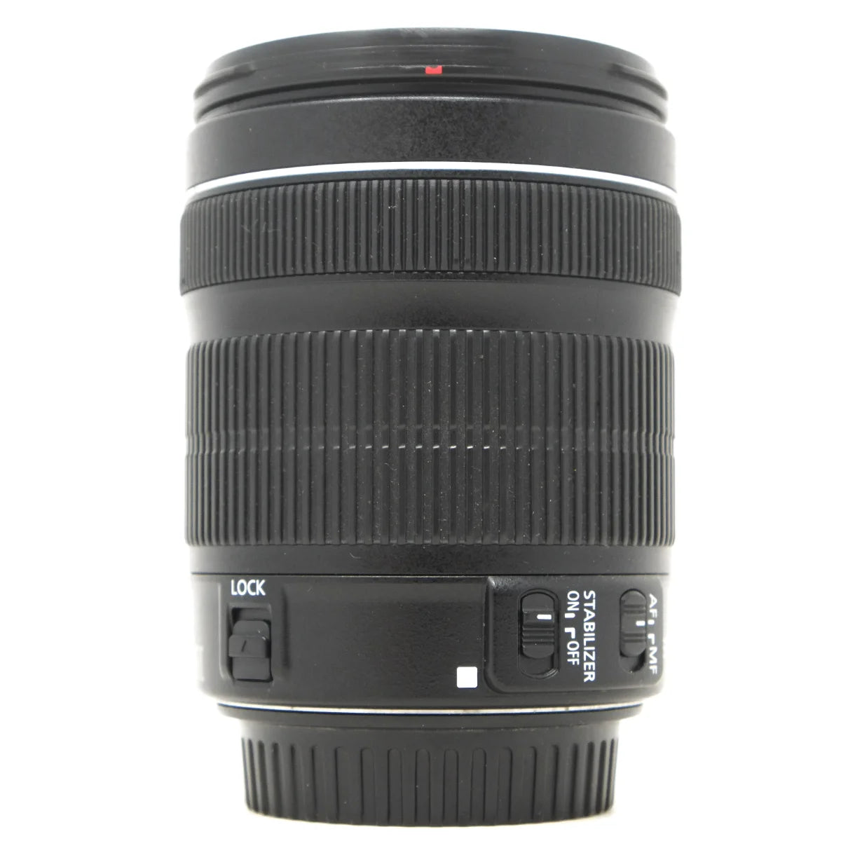 Used Canon EF-S 18-135mm F3.5-5.6 IS STM Lens - side angle 
