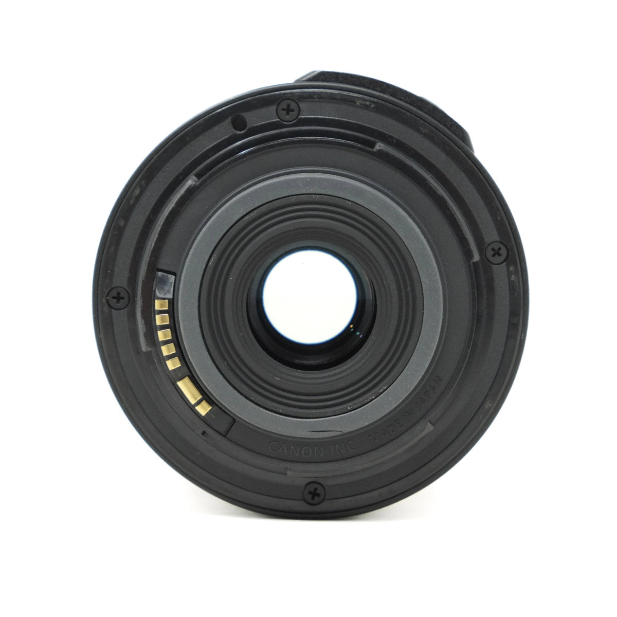 Camera lens on a white background