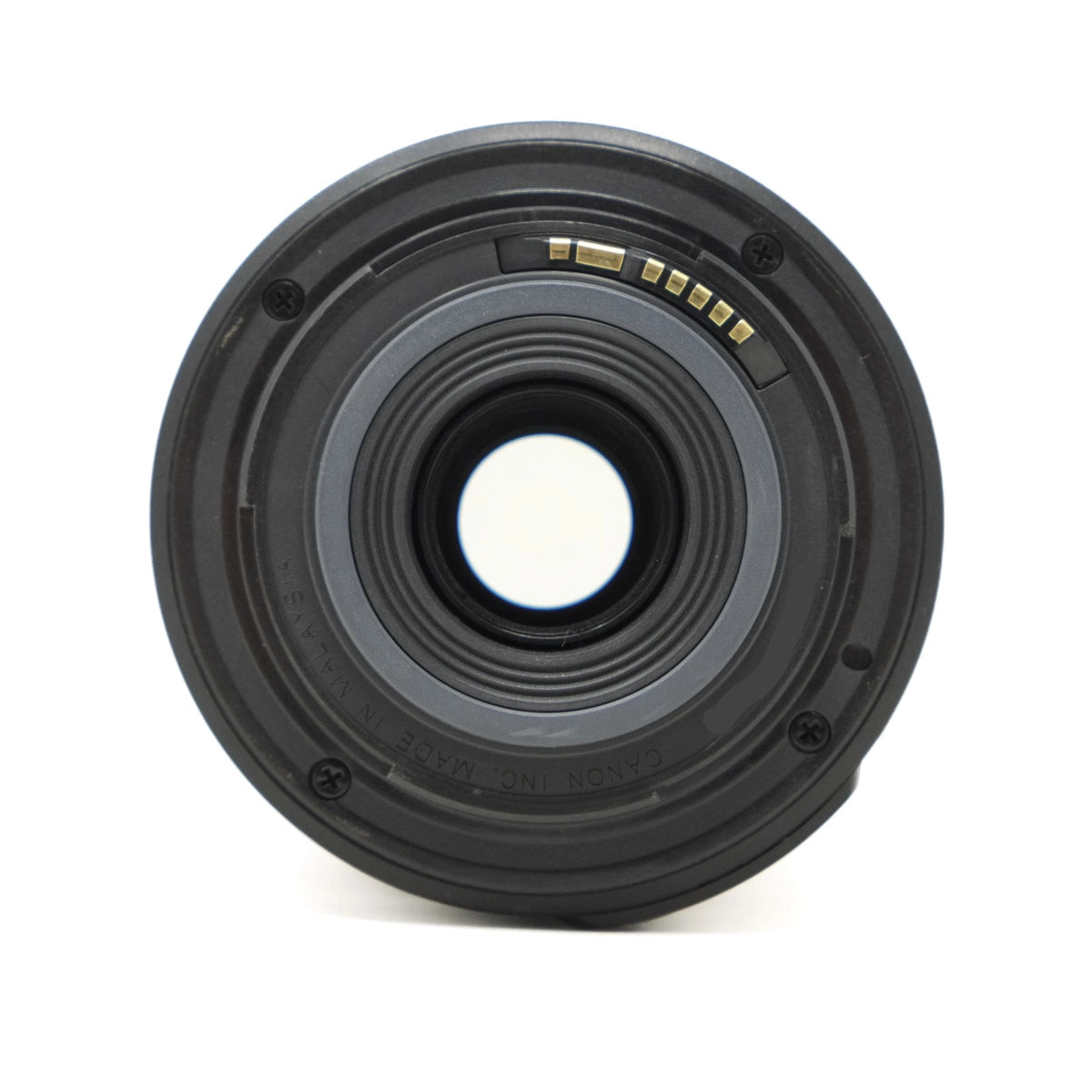 Camera lens on a white background