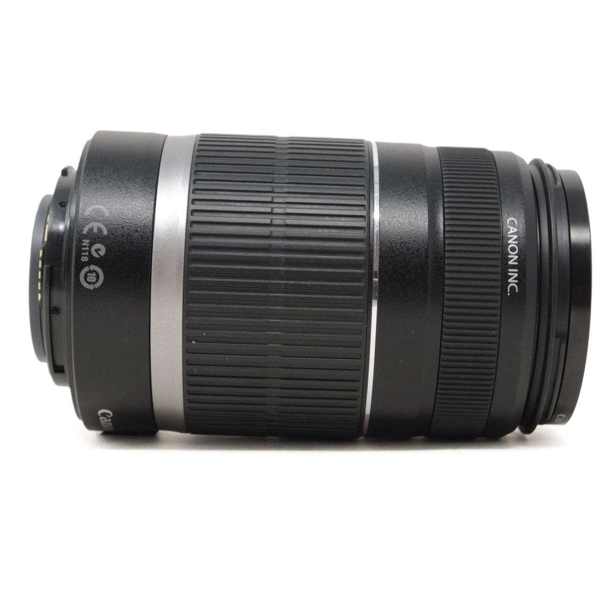 Canon camera lens on a white background