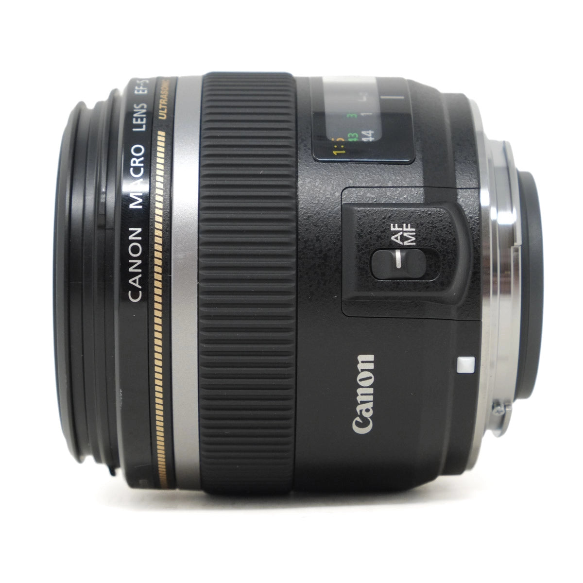Canon camera lens on a white background