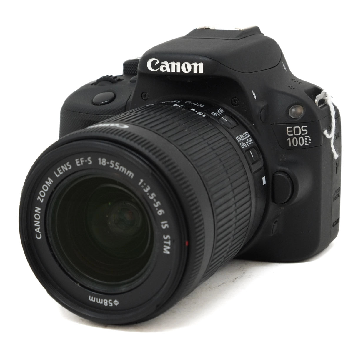 Used Canon EOS 100D DSLR Camera (Act. 908) + 18-55mm Lens - Front angle 