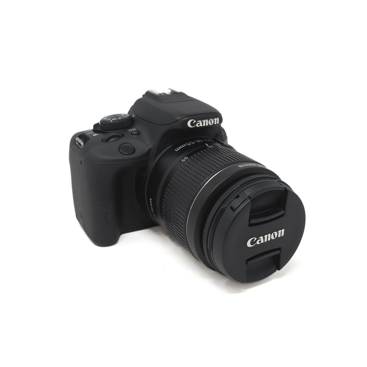 Used Canon EOS 100D + 18-55mm lens - Front angle