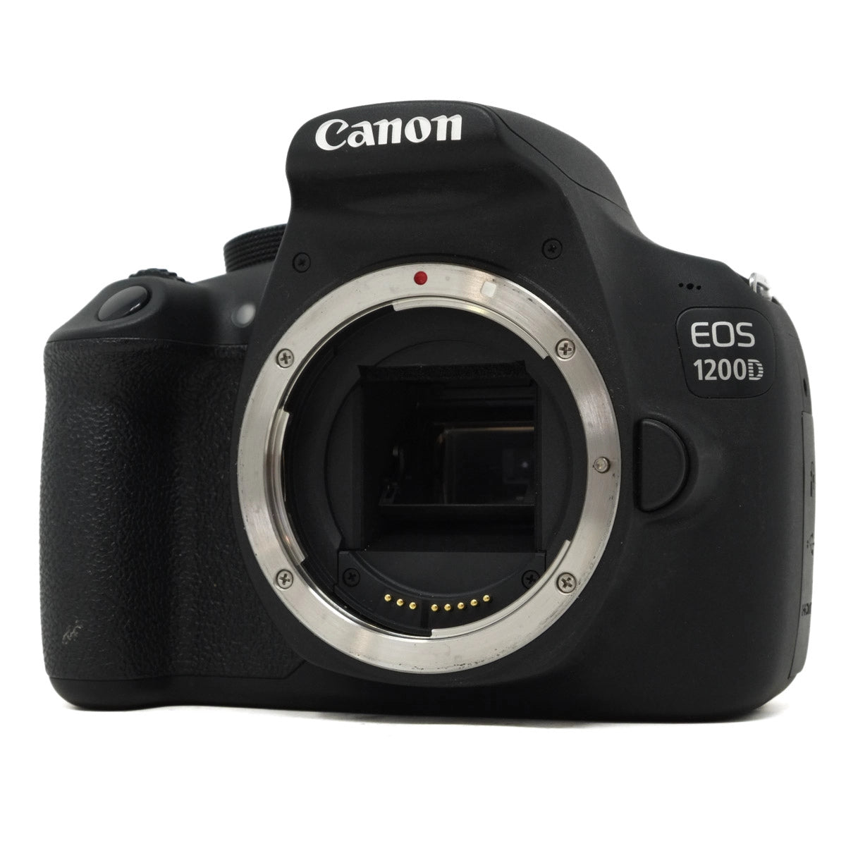 Used Canon EOS 1200D DSLR Camera - Front angle without body cap