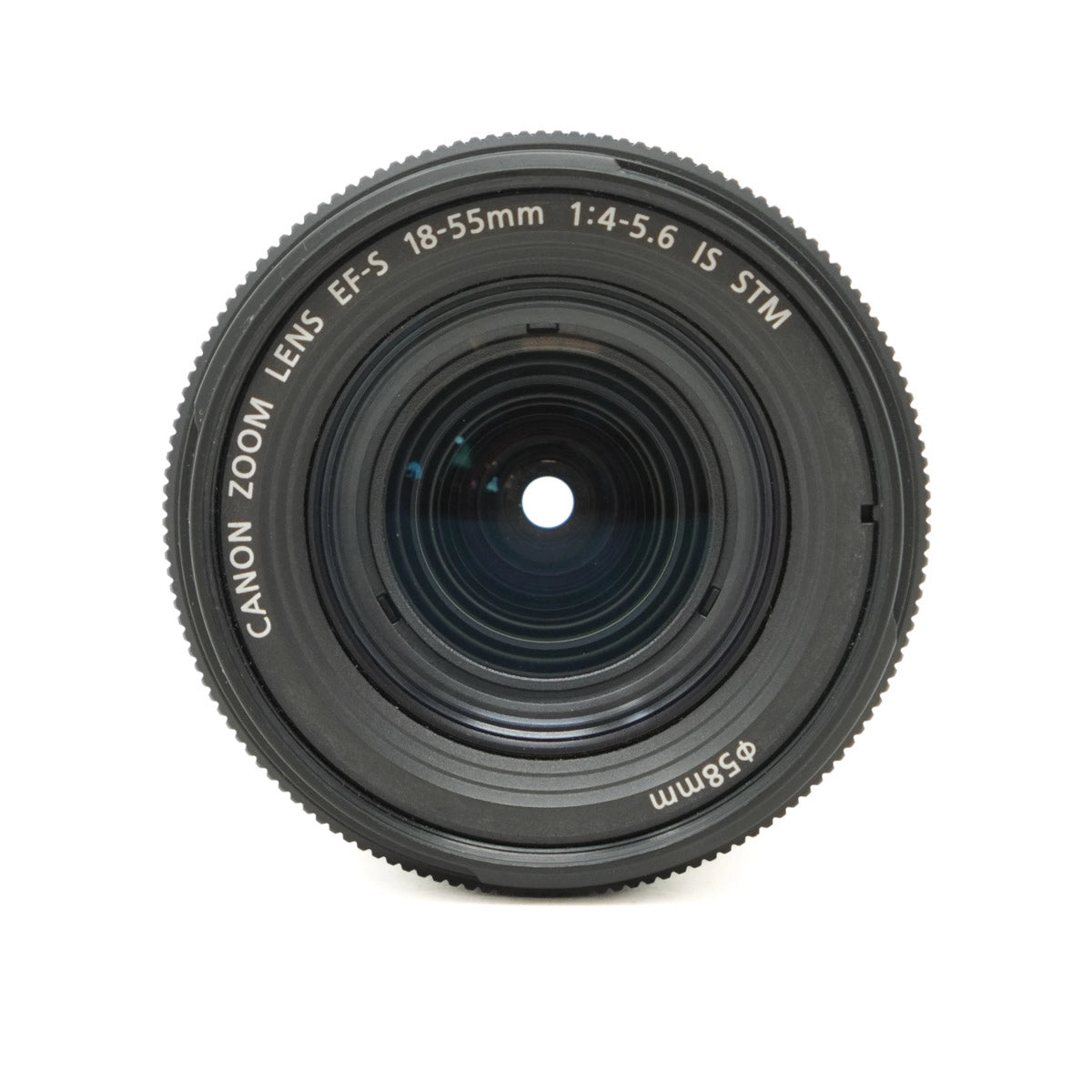Canon camera lens on a white background