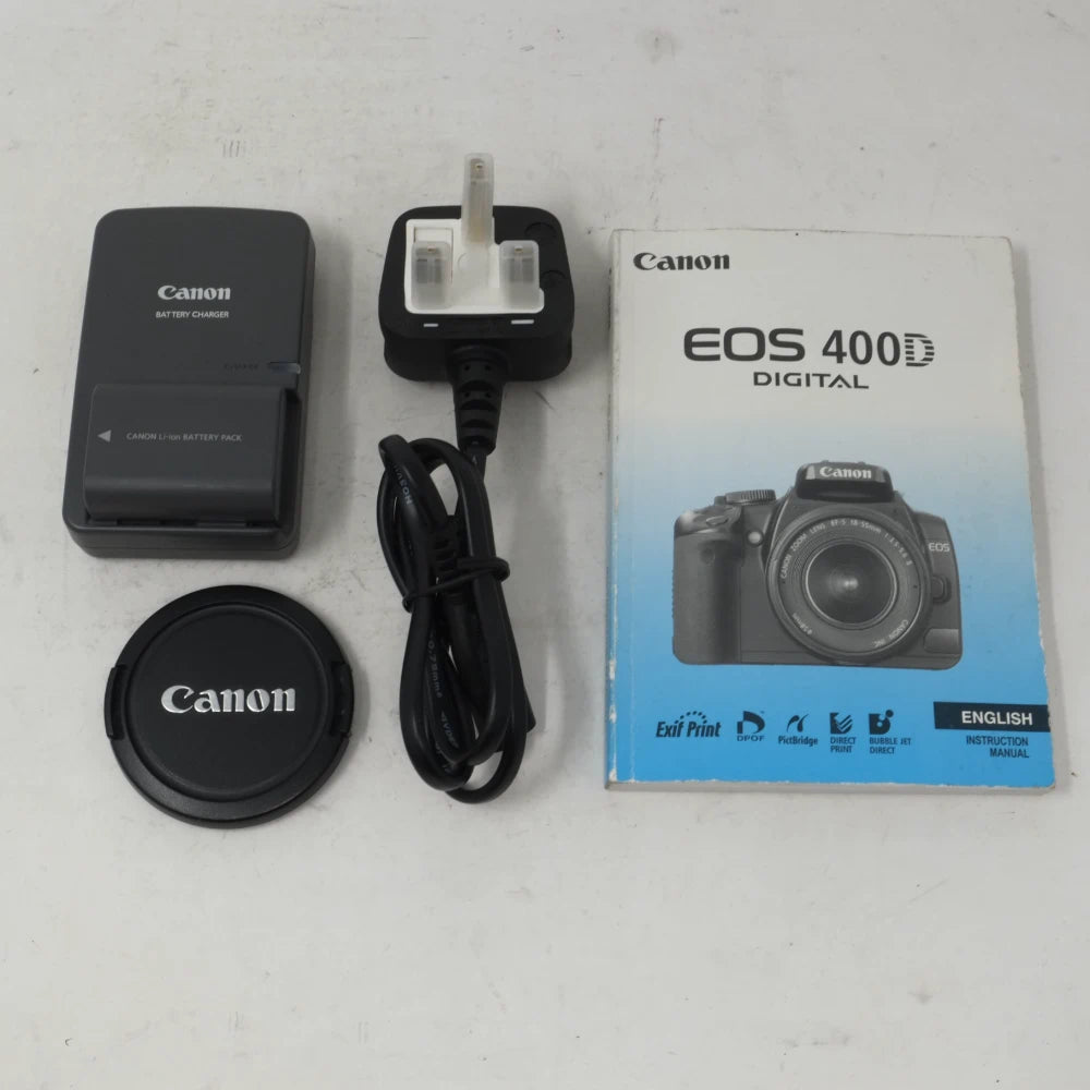 Used Canon EOS 400D Camera + 18-55mm Lens (SH45603)