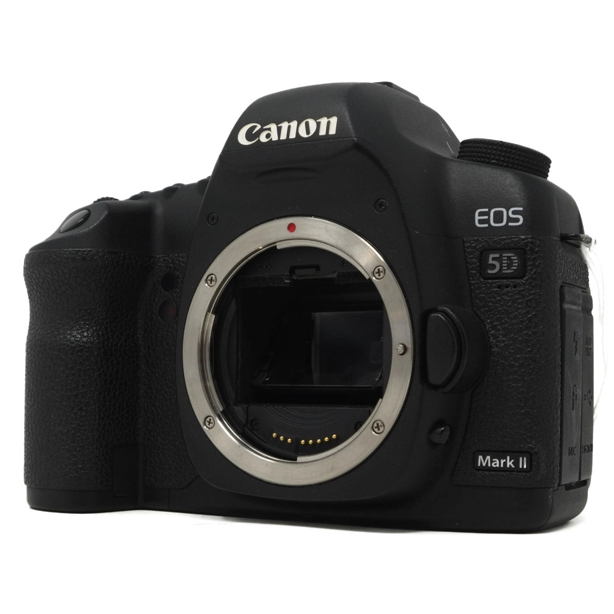 Used Canon EOS 5D II DSLR Camera - Front angle without body cap