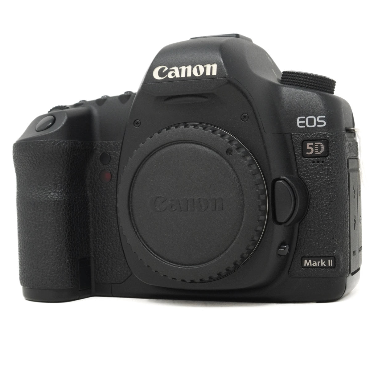 Canon EOS 5D Mark II camera body on a white background