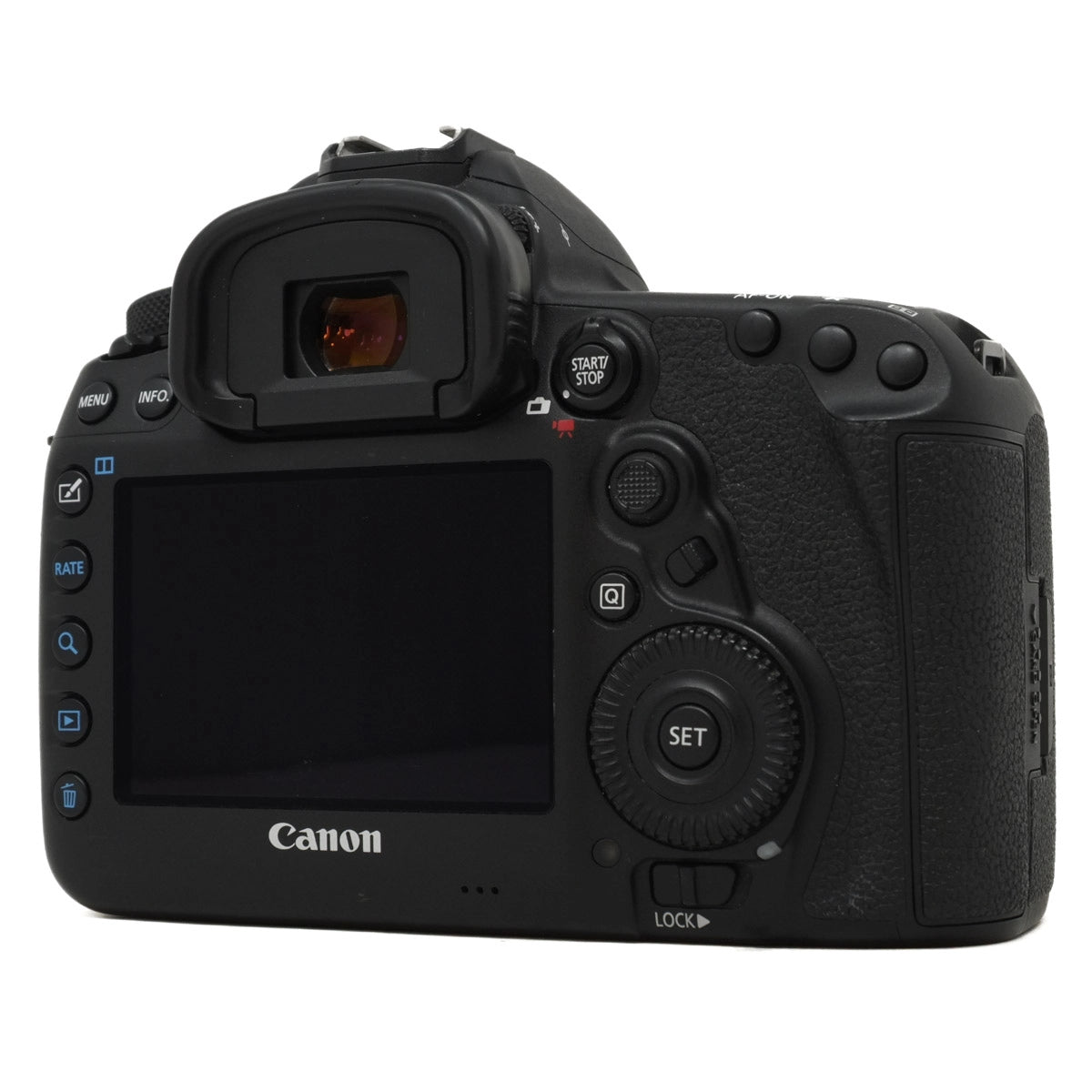 Used Canon EOS 5D Mark IV DSLR Camera - Back angle 