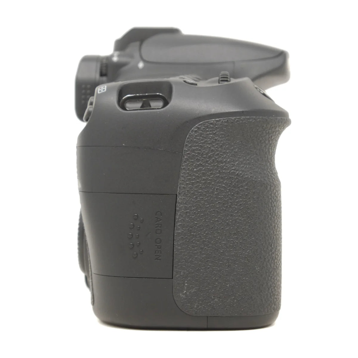 Used Canon EOS 60D DSLR camera - side angle 