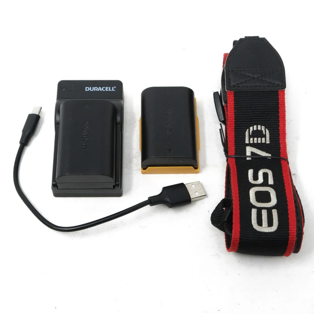 Used Canon EOS 7D DSLR Camera - batteries, charger and strap