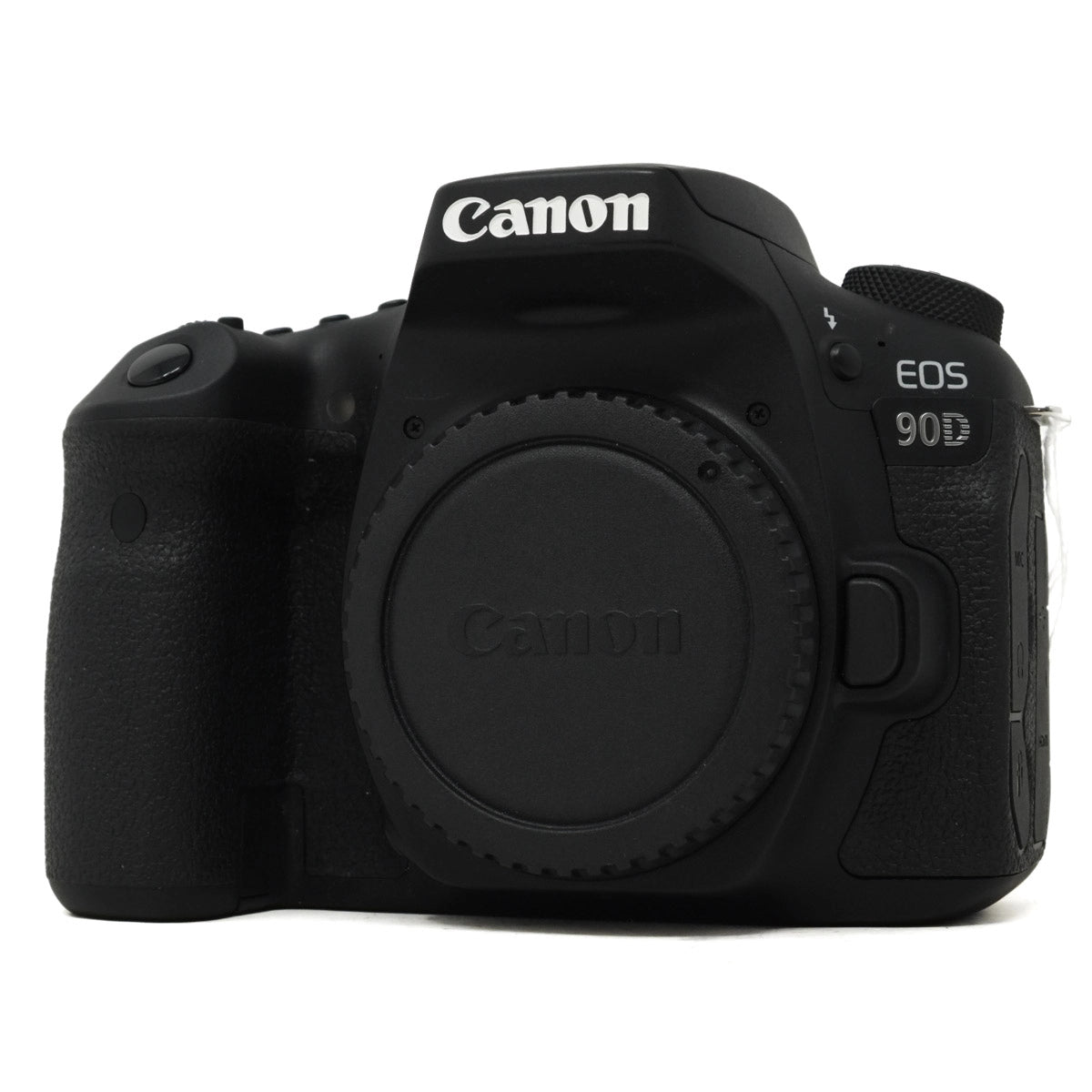 Used Canon EOS 90D DSLR Camera + Battery Grip & Hard Case - Front angle