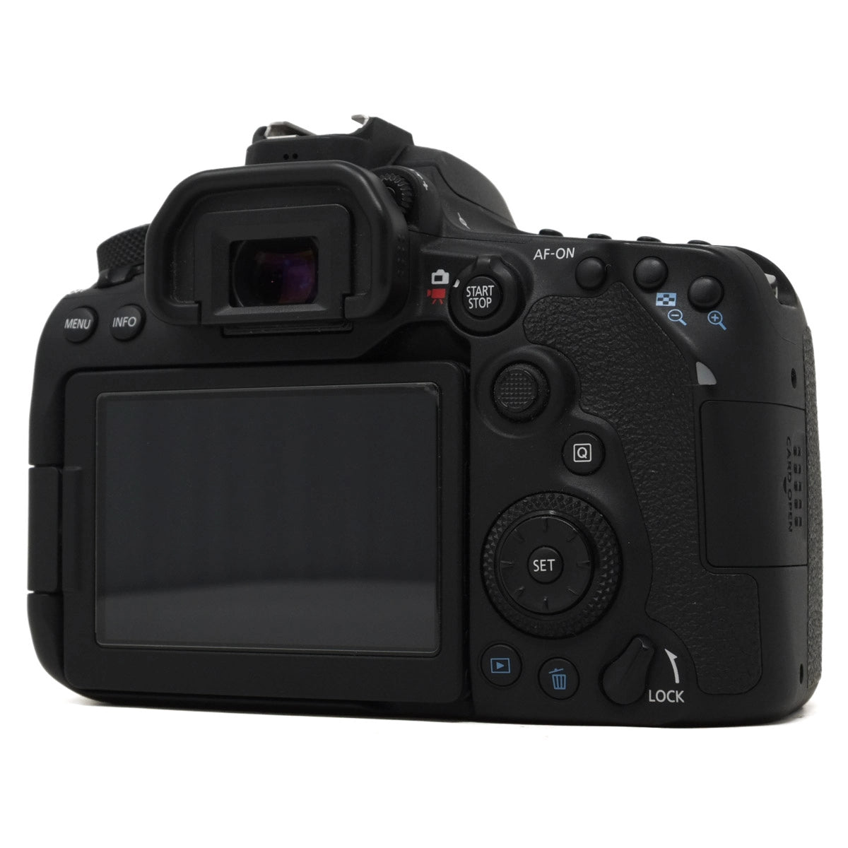 Used Canon EOS 90D DSLR Camera - Back angle 