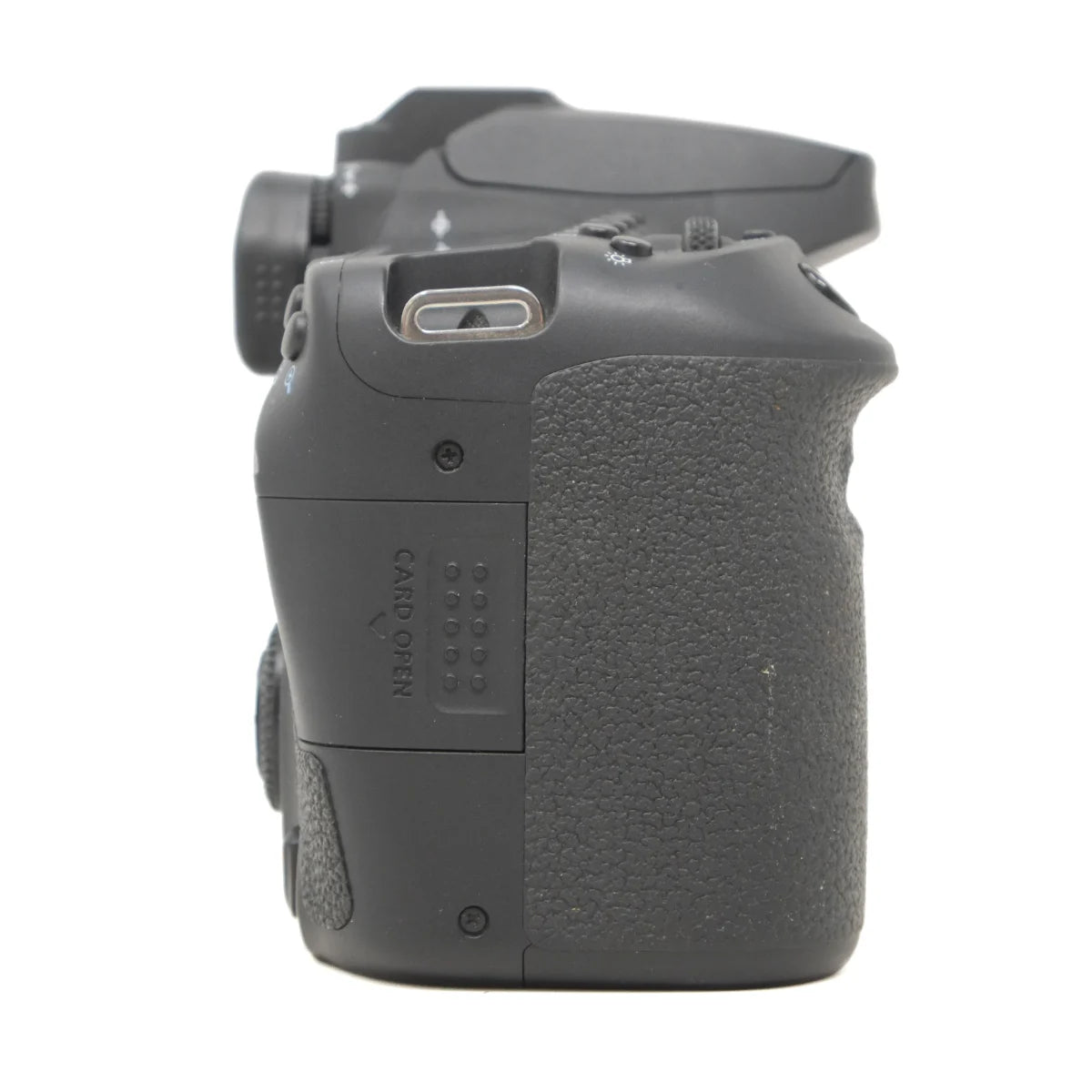 Used Canon EOS 90D DSLR Camera - side angle 