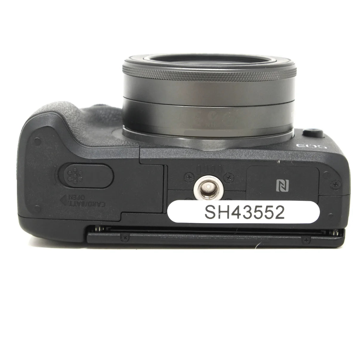 Used Canon EOS M3 Mirrorless camera - bottom angle 