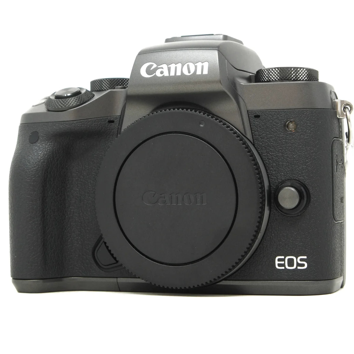 Used Canon EOS M5 Mirrorless camera - front angle 