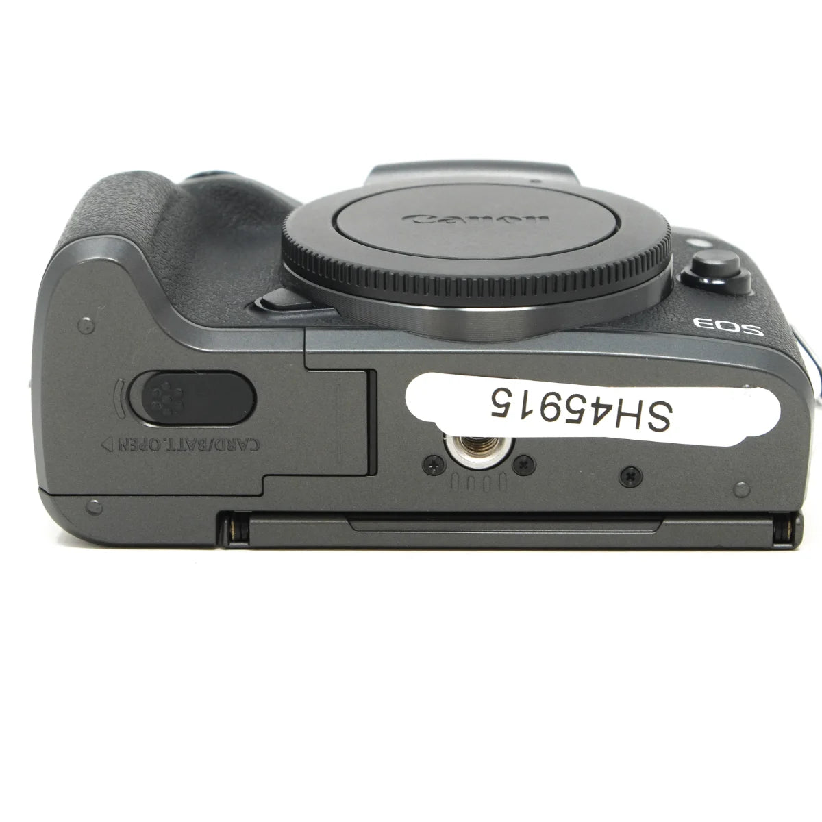 Used Canon EOS M5 Mirrorless camera - bottom angle 