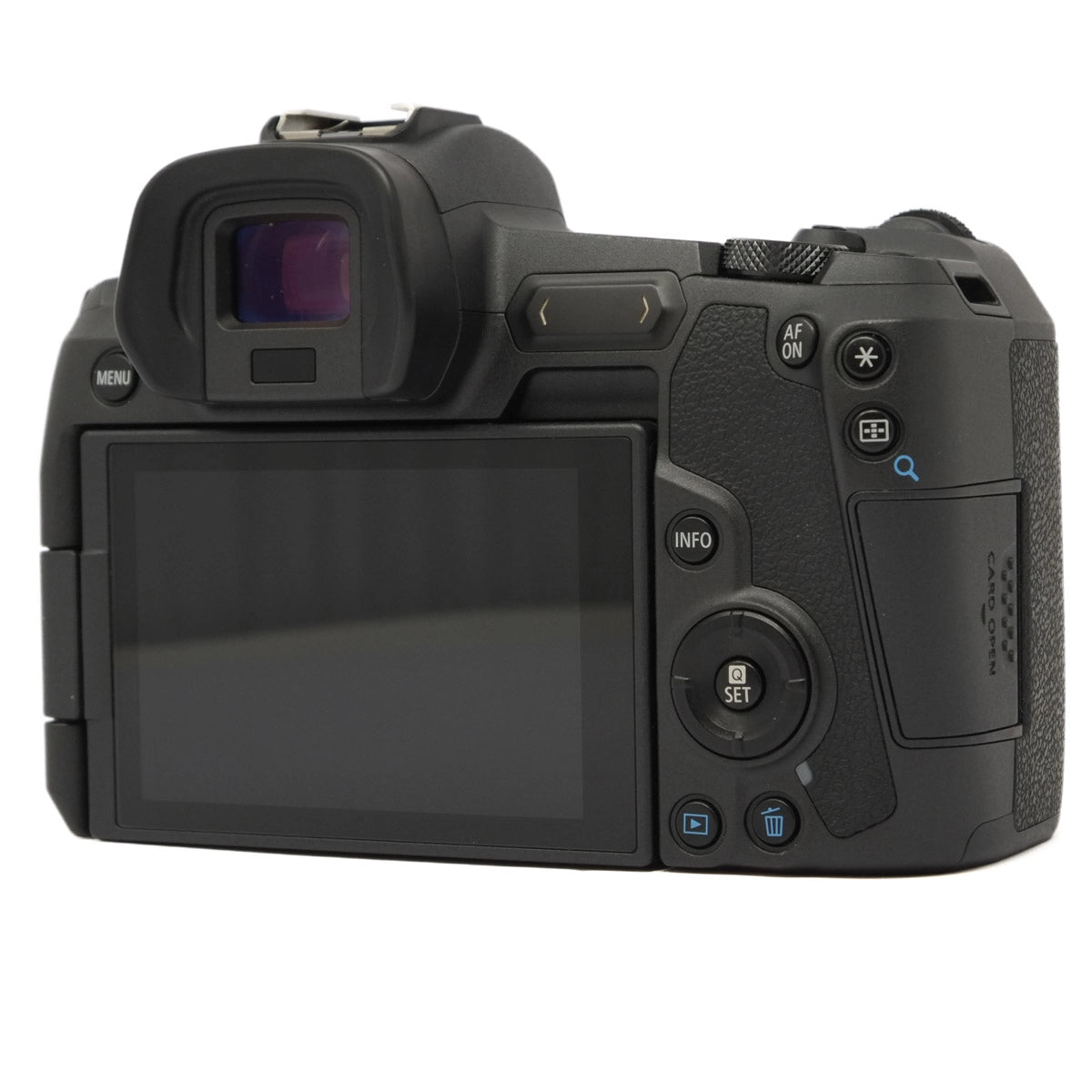 Used Canon EOS R Camera Body - back angle 