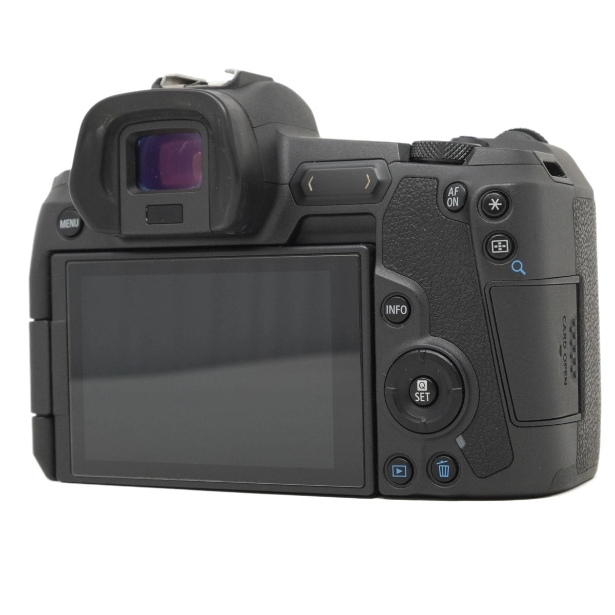 Used Canon EOS R Mirrorless camera - back angle 