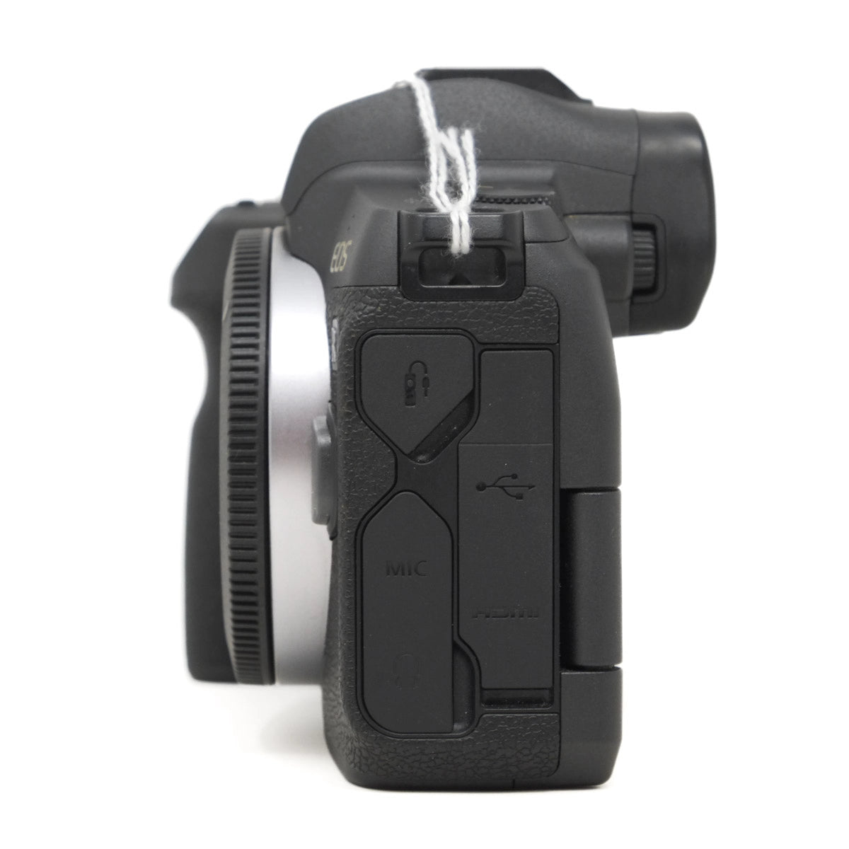 Used Canon EOS R Mirrorless camera - side angle 