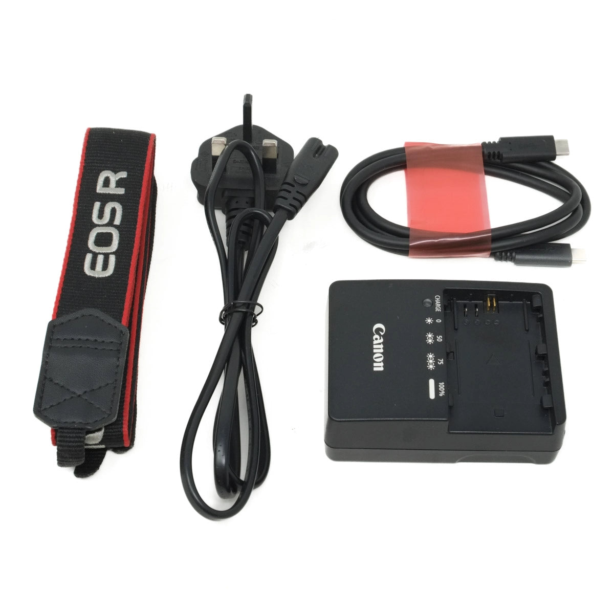 Used Canon EOS R Mirrorless camera - strap and charger