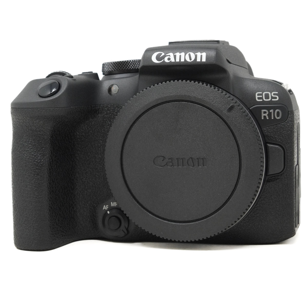 Used Canon EOS R10 + 18-150mm kit - Mint Condition - front angle 